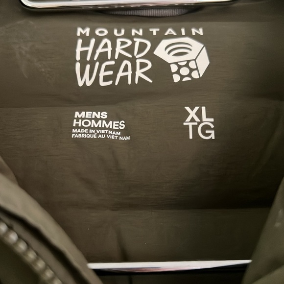 Mountain Hardwear green puffer hoodie barely worn XL - Picture 4 of 6